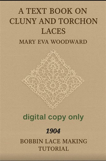 Antique Bobbin Lace Making Guide: Cluny & Torchon Patterns (PDF) - Etsy