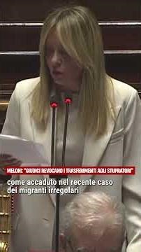 Meloni launches a new attack on judges regarding CPRs in Albania: "They're revoking transfers for...