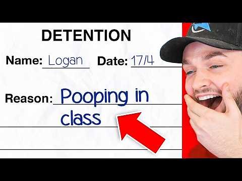 World’s FUNNIEST Kid School Detentions!