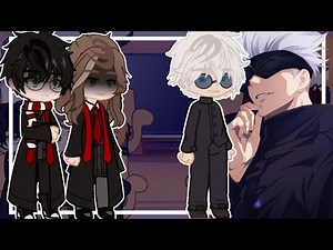 ✧⁠*•Harry Potter react to Satoru Gojo as New teacher•✧⁠*⁠。WIP