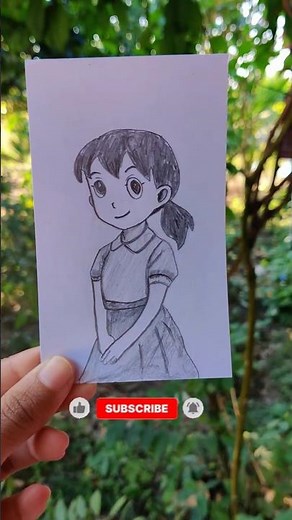 Cute Girl Pencil Drawing ✏ | Easy Pencil Art Tutorial for Beginners | Simple Drawing #drawing #art