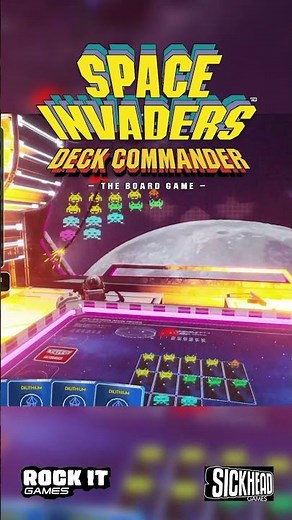 Check out Space Invaders deck Commander only on Steam! #steam #spaceinvaders