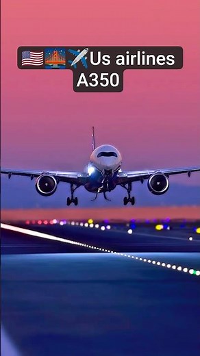 US Airlines A350 Epic Takeoff from San Francisco! 🇺🇸🌉✈️ #shorts