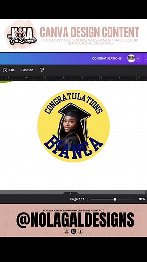 Watch me create a graduation button using #canva ! #classof2024 #graduation #canvacontentcreator #canvashacks #canvadesigner #canvatutorial #canvasecrets #canvatok #button #graduationitems #graduationbutton #graduationshirt #tshirtdesign