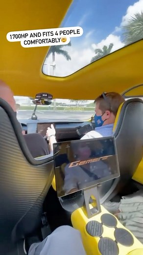 Ghost Squadron | @Shmee150 driving in the Gemera!🐣 Video by @joshmelamed Koenigsegg Gemera | Instagram