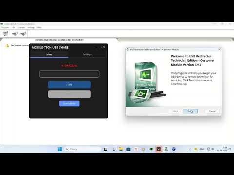 MOBILE-TECH USB SHARE USB Redirector Technician Edition 1.9.7 ✔️