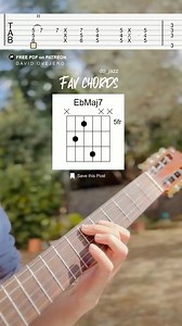 10K views · 716 reactions | Free PDF on Patreon (link in Bio)  #jazzguitar #guitarplayer #guitarchords #guitartabs #jazzy #guitarlesson #guitarteacher #guitarlicks | David Ovejero | Facebook