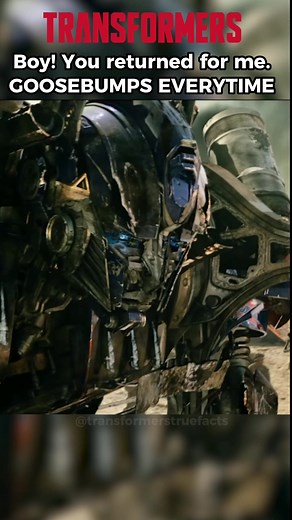 Boy! You returned for me. Goosebumps everytime. #optimusprime #samwitwicky #transformers #transformersrevengeofthefallen #transformersprime #transformerstruefacts #facts #nostalgia #inspirational #transformation #autobots #transformersg1