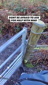 Learning to ask for help is one of the harder lessons MND has taught me. Today, a simple gate stopped me for a moment until a kind stranger helped me. Accepting help still feels uncomfortable at times, but I’m learning it’s not weakness — it’s adapting. So thank you to the person who opened the gate today. You probably didn’t realise it, but it meant a lot. | James Smith