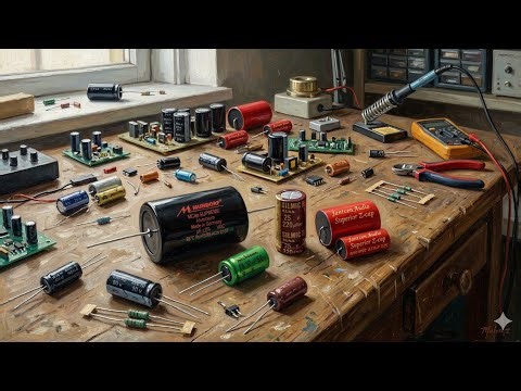 ใช้ C ยี่ห้อ/รุ่นไหน แนวเสียงเป็นไง? #capacitor #modify #poweramp