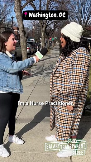 1.4M views · 16K reactions | #NursePractitioner in Washington,DCFollow @monicathenp on IG to learn more #salarytransparentstreet #salarytransparency #paytransparency #howmuchdoyoumake #np #healthcarejob #npsalary #nursepractitionersalary | Salary Transparent Street | Facebook