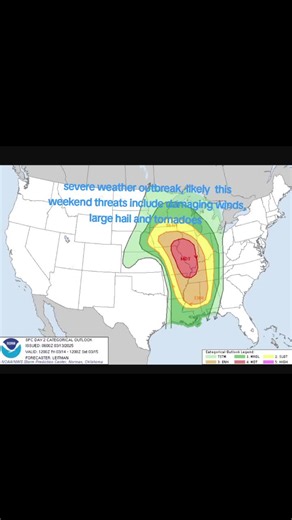 Severe Weather Outbreak: Tornadoes and Hail This Weekend