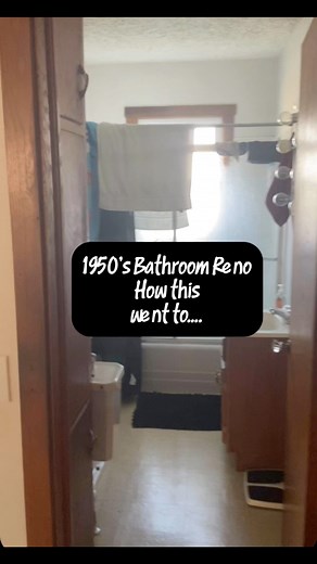 How we took our 1950’s bathroom and renovated it into my cottage dreams. Last year we renovated our entire 1200 sq ft home. I had always loved design and decorating, but had never designed an entire gut and renovate. I was able to choose and design everything for the entire Reno from beginning to end, within our budget. The builders saw my vision and brought it to life. I still can’t believe how the bathroom turned out. Every fixture was moved and a wall and ceiling even had to be torn out. If y