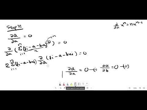 Numerical Methods | Curve Fitting (Straight Line) with Full Derivation & Math Problems | Segment 5