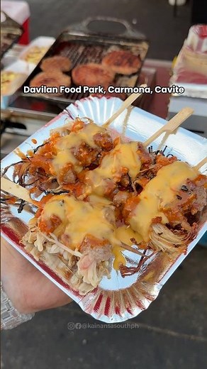 Davilan Food Park, Carmona, Cavite 🤤✨ #carmona #foodpark #davilan