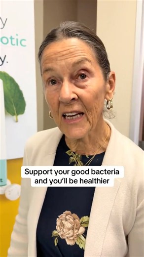 Stopped by the BioGaia USA booth to talk probiotics!