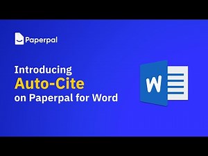 Introducing Auto-Cite on Paperpal for Word