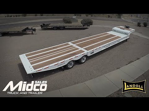 Landoll 930 Trailer - Hydraulic Traveling Tail Trailer