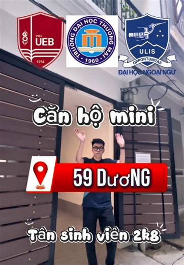 Hàng hiếm đi bộ ra TMU chỉ 1 phút cho tân sinh viên 2k8 🤤 #2k8 #trosinhvienhanoi #tmu #ueb #tincity