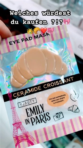 Yeauty Eye Pads Skincare 🥐🎀👑❤️ ADVERTISEMENT WHICH DESIGN DO YOU LIKE?!? #beauty#