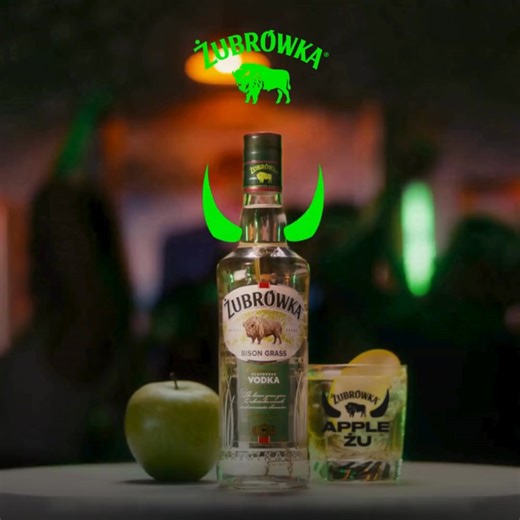 Żubrówka Bison Grass Vodka for a wild Apple Zu cocktail. Pop it in your Sainsbury’s basket today. | Nectar
