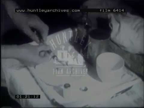 Antibiotic Injection Training, 1950's - Film 6414