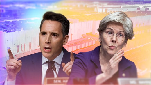 Senators Elizabeth Warren and Josh Hawley push for data center energy transparency