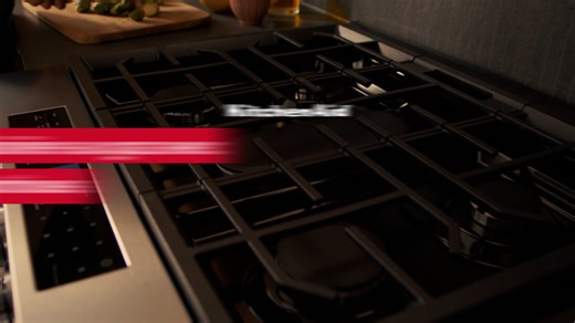 KitchenAid - Cuisinières Q - Fonction - Conception avec grilles en fonte continues