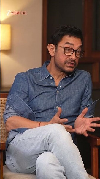I really look up to Ram’s work as a musician” — Aamir Khan 😮🎤#EkDin Podcast #OnSetOffScript #Shorts