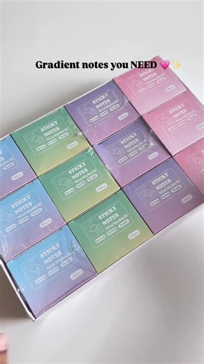 DEMODA ✨ Stationery & Gifting India on Instagram: "Meet the cutest gradient sticky notes ever — 250+ sheets in each pack 😍✨ Perfect for journaling, labeling, reminders, study notes & your everyday to-do list 🧠💗 Soft gradient colors = instant desk upgrade. These ALWAYS sell out because they’re too cute + too useful 😭 💨 Limited stock — grab your fav color before it’s gone! 🛍️ Shop now → demoda.in #GradientStickyNotes #AestheticNotes #StudyAesthetic #CuteStationery #DeskEssentials #KawaiiFind