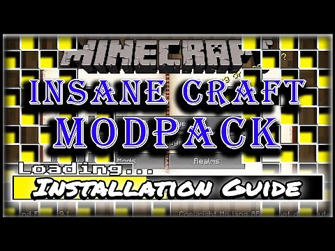 How To Download and Install The Insane Craft for Minecraft