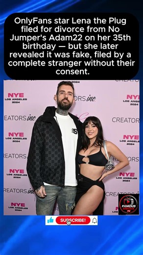 Lena the Plug & Adam22's Divorce Hoax: A Stranger Filed the Papers Without Their Knowledge