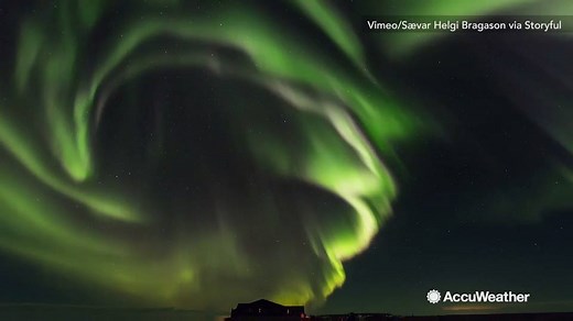 39K views · 1.6K reactions | INCREDIBLE Northern Lights time-lapse video from Reykjavik, Iceland Wednesday! | AccuWeather | Facebook
