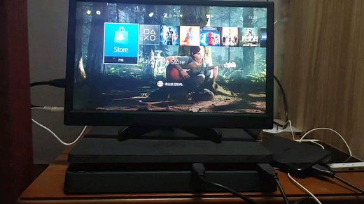 便携显示器开箱-自带音响还带HDR功能携带又方便