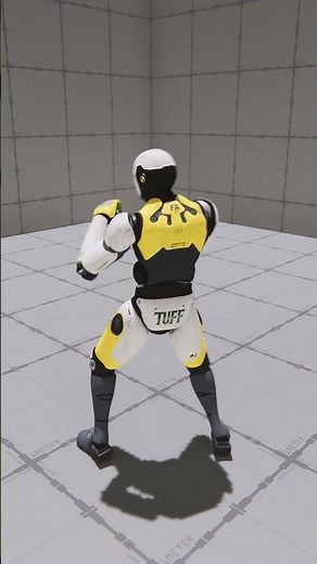 AI Agent vs Gravity - Simulated robot learns to walk in Unity3d #FinalAutomata #ai #robots #gamedev