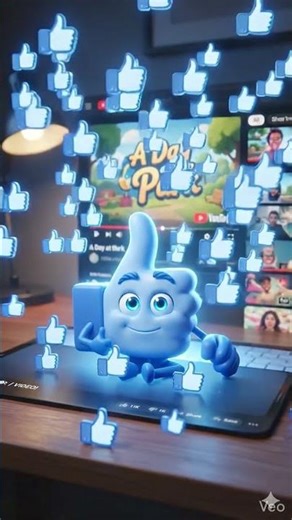 The Like Button Is Begging for a Click 👍😂 | Talking Button #Shorts