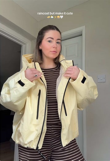 The Perfect Spring Jacket: A Review of the Butter Yellow Raincoat