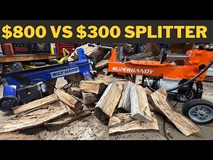 Electric Log Splitter Review: SUPERHANDY VS BILT HARD