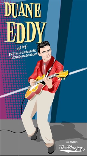 In a world where every twang of a guitar string echoed with emotion, Duane Eddy stood as a towering figure, a maestro of melody, and a pioneer of the "twangy" guitar sound. With a heavy heart, we bid farewell to this legendary guitarist who passed away this week on April 30, 2024. The world loses a true guitar legend, Duane Eddy. Its vibrant melodies have touched countless souls. Check out the animated video tribute created by Fredestudio with a selection of Duane Eddy's 10 best songs. Although 