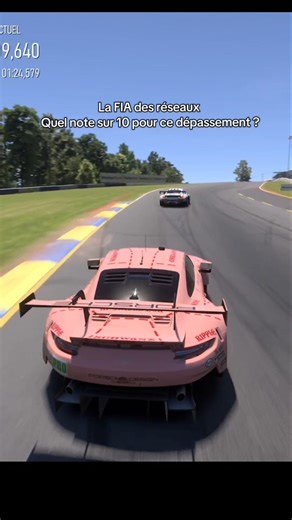 Vous mettez quel note sur 10 pour ce dépassement à Atlanta ?👀 #forzamotorsport #forza #porschegt3