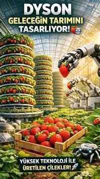 Dyson doesn't just make vacuum cleaners, they're now designing the future of agriculture too! 🍓🤖