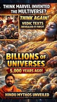Ancient Multiverse: How the Vedas Predicted the MCU 5,000 Years Ago! 🌌✨