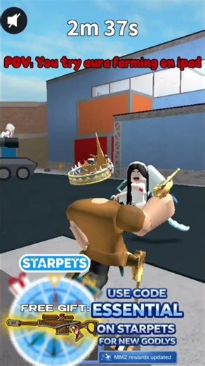 So much aura 😍🤩 #roblox #mm2 #mmmobilemontage #murdermystery2 #murdermystery #robloxedit #funny