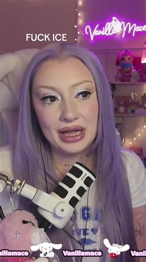 A baddie speaking out @vanilla #vanillamace on #twitch #fyp #clip #ice | vanilla