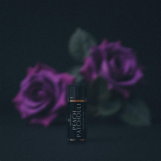 Peach Patchouli Perfume Oil, Vanilla Creme, Spun Sugar, Earthy Fragrance - Etsy