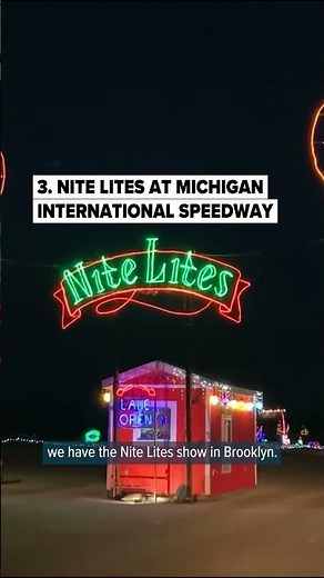 7 Michigan Drive-Thru Christmas Light Shows