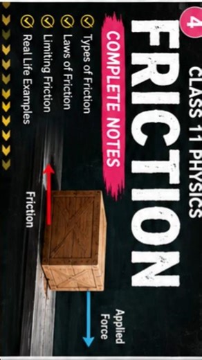 Friction Explained in Easy Way 🔥#shortvideo#Friction #Physics #Science #Education