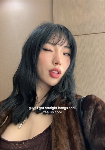 and the way it hides my forehead 😍 | forehead