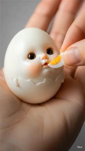 baby egg #ai #cartoon #anime #egg #reels #viral #trending #reels #eating #cute #funny
