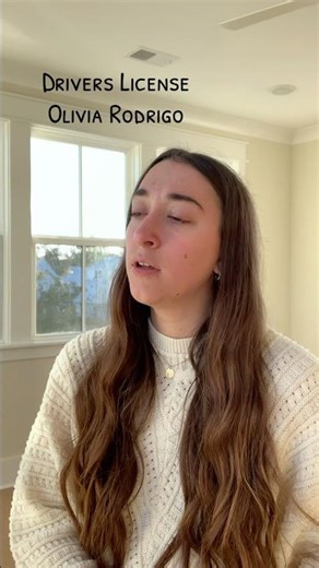 Drivers License (Olivia Rodrigo) Cover #singing #singer #cover #fyp #oliviarodrigo